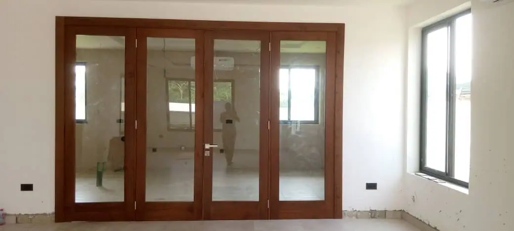 Full glass door made by Nova Doors in Accra, Ghana (photo 4 of 9)