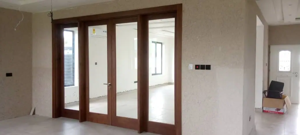 Full glass door made by Nova Doors in Accra, Ghana (photo 6 of 9)