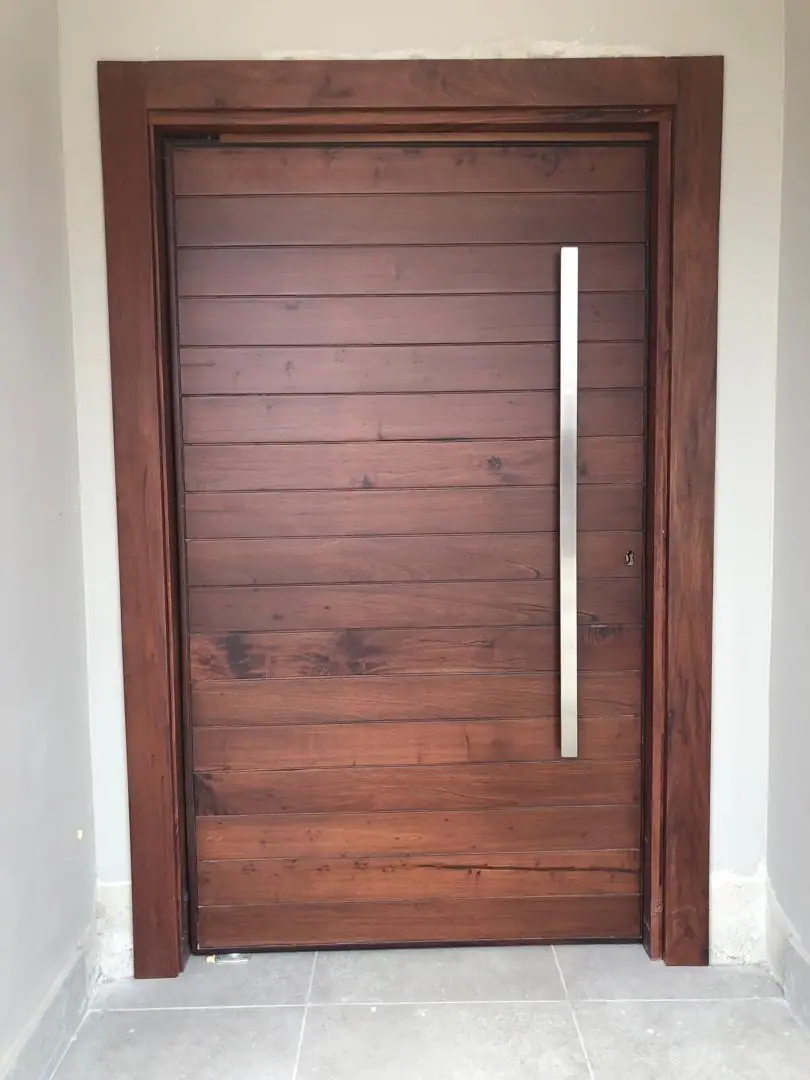 Pivot door made by Nova Doors in Accra, Ghana (photo 16 of 31)