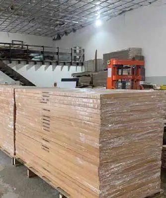Ready in the Nova Doors factory, Accra